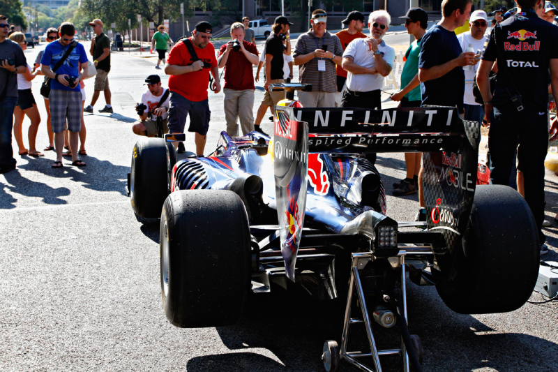 Illustration for article titled Red Bull Austin F1 David Coulthard Texas